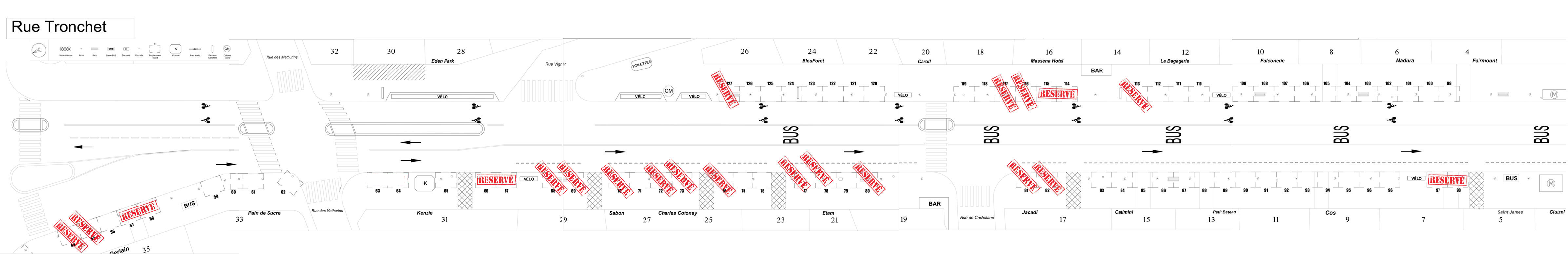 Plan Rue Tronchet Image