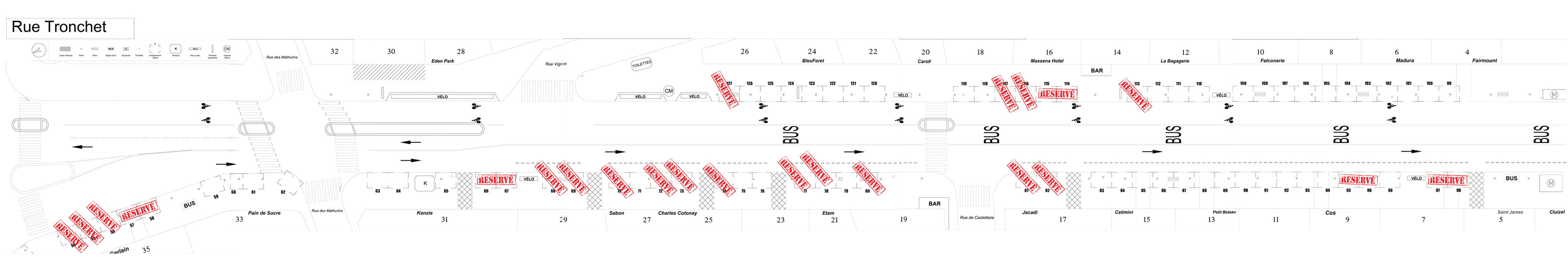 Plan Rue Tronchet Image